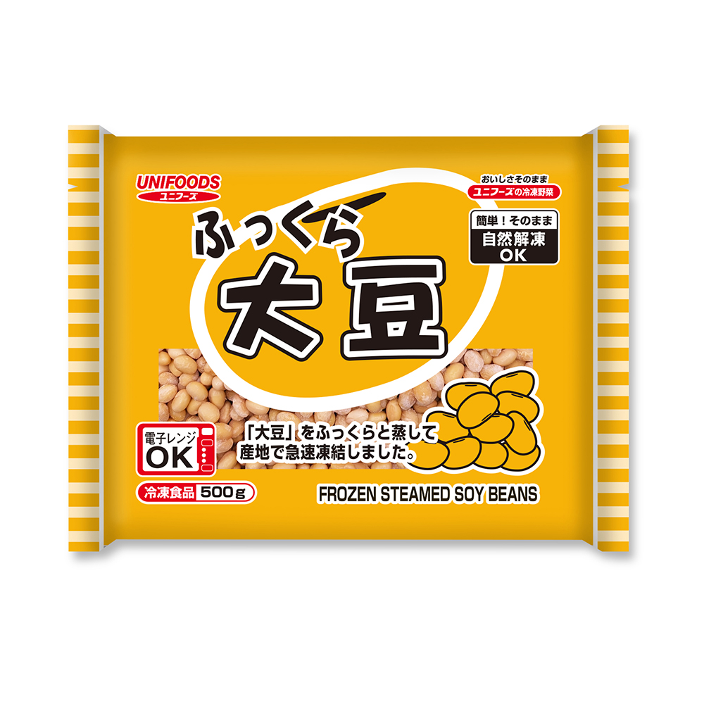 自然解凍OK ふっくら大豆