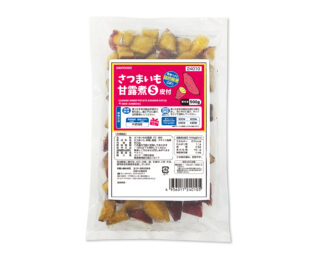 自然解凍OK さつまいも甘露煮（S）皮付